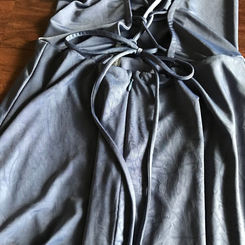 Tobi forever blue lace up skater dress - Picture 7 of 8